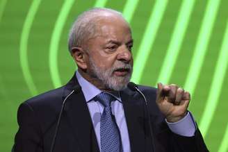 Presidente Lula discursa em Hanôver, na Alemanha