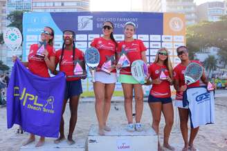 Pódio Feminino Open 