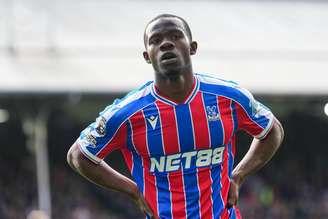 Tyrick Mitchell (Crystal Palace) durante jogo contra o Newcastle, no dia 12.04.2026. 