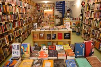 A livraria Aigo, no Bom Retiro, também integra a Noite das Livrarias.