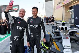 Valtteri Bottas e Sergio Perez, pilotos da Cadillac