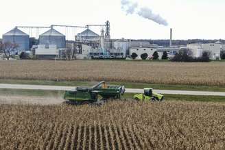 Produção de biocombustíveis em Wisconsin, nos EUA