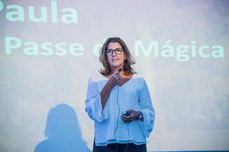 Maria Paula, a Magic Paula, em palestra 