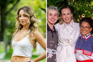 Samira Sagr, Juliano Floss, Ana Paula e Milena Moreira