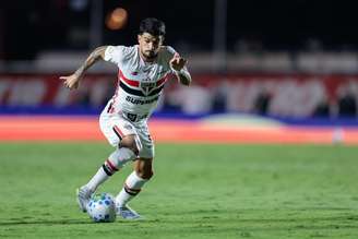 Cauly (São Paulo) durante jogo contra o Juventude, no dia 21.04.2026. 