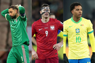 Donnarumma, Lewandowski e Rodrygo não disputarão a Copa do Mundo de 2026