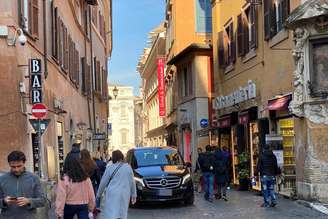 Centro histórico de Roma foi escolhido para filmagens de 'White Lies', de Stone