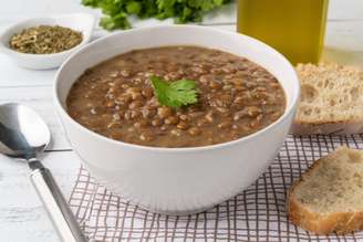 Sopa de lentilha