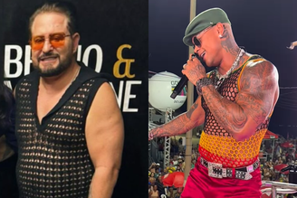 Marrone brinca após visual inspirado em Léo Santana viralizar: 'A crítica é construtiva'