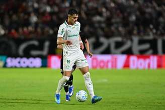 Ramon Sosa (Palmeiras) durante jogo contra o Bragantino, no dia 26.04.2026. 