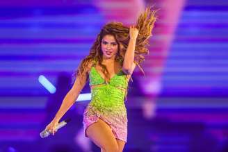 Show da cantora Shakira em Copacabana.