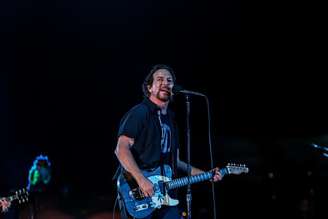 Show da banda Pearl Jam no Lollapalooza Brasil 2018.