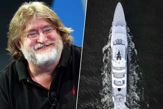 Gabe Newell e iate