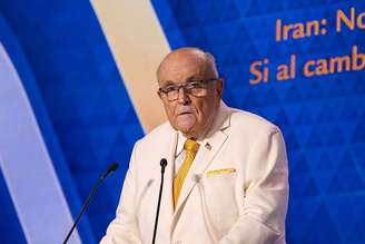Rudy Giuliani, ex-prefeito de Nova Iorque, nos Estados Unidos