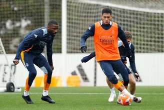 Rüdiger em treino do Real Madrid –