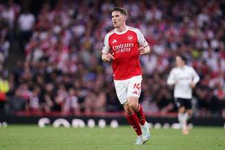 Viktor Gyokeres (Arsenal) durante jogo contra o Fulham, no dia 02.05.2026