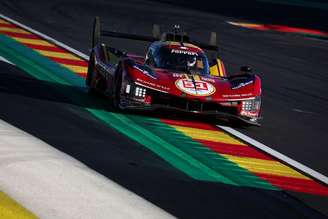 Ferrari #51 durante as 6 Horas de Spa em 2025