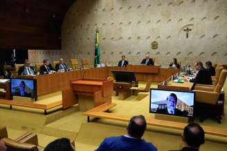 O plenário do STF.