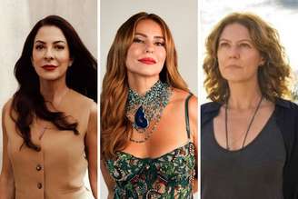 Ana Paula Padrão, Paolla Oliveira e Patrícia Pillar
