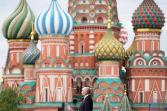 Vladimir Putin discursa em Moscou pelo 'Dia da Vitória'