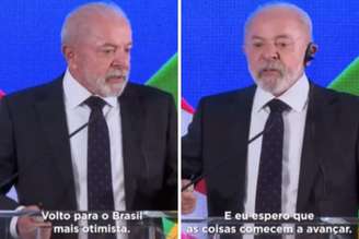 Lula fala sobre reunião com Trump