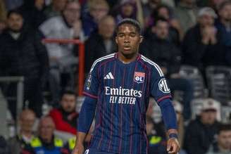 Endrick deu passe para o gol do Lyon, mas não foi o suficiente – Divulgação/Instagram