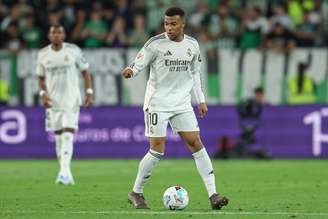Kylian Mbappé (Real Madrid) durante jogo contra o Bétis, no dia 24.04.2026.