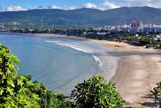 Praia da Enseada, no Guarujá
