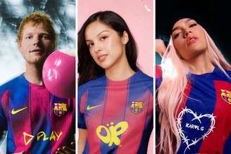 Famosos que já foram homenageados na camisa do FC Barcelona