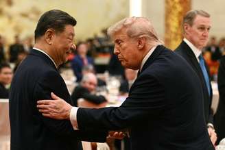 Xi recebeu Trump em Pequim nesta quinta