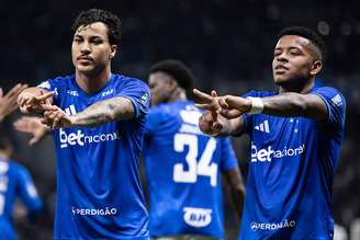 Kaio Jorge comemora o gol da vitória na Copa do Brasil –