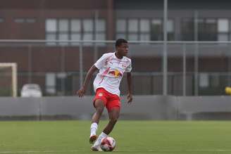 Marquinhos Monteiro, jogador do time sub-20 do Red Bull Bragantino. 