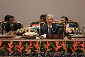 Ministro das Relações Exteriores da Índia, Subrahmanyam Jaishankar, em Nova Délhi
 14 de maio de 2026    REUTERS/Adnan Abidi