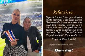 Virginia e sua mãe, Margareth Serrão | Texto postado por Margareth 