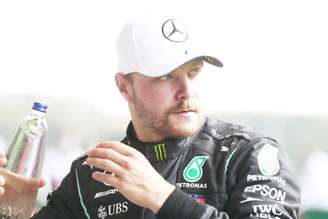 SPA, BELGIUM - AUGUST 30: Second placed Valtteri Bottas of Finland and Mercedes GP looks on during the F1 Grand Prix of Belgium at Circuit de Spa-Francorchamps on August 30, 2020 in Spa, Belgium. (Photo by Stephanie Lecocq/Pool via Getty Images)