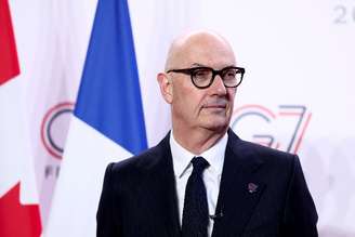 Ministro das Finanças da França, Roland Lescure
18 de maio de 2026. REUTERS/Tom Nicholson