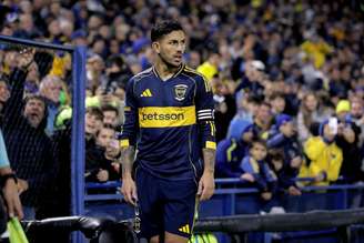Leandro Paredes (Boca Juniors) durante jogo contra o Huracán, no dia 09.05.2026. 