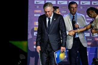 Carlo Ancelotti em convocação da Seleção Brasileira