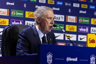 Carlo Ancelotti em convocação da Seleção Brasileira