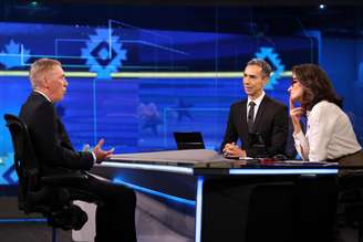 Carlo Ancelotti em entrevista ao Jornal Nacional, da Globo