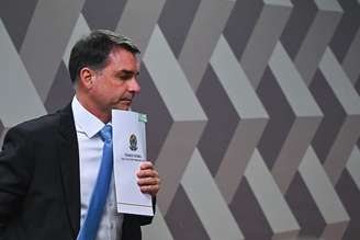 Flávio esteve na casa de Vorcaro em São Paulo