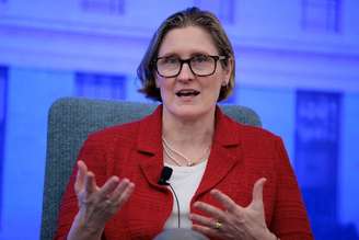 Presidente do Federal Reserve da Filadélfia, Anna Paulson
14 de abril de 2026
REUTERS/Evan Vucci