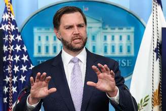 Vice-presidente dos EUA, JD Vance, na Casa Branca
 19 de maio de 2026    REUTERS/Kevin Lamarque