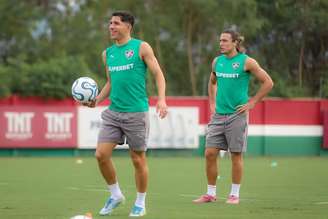 Fluminense treina nesta manhã no CT Carlos Castilho. –