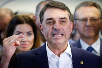O senador Flávio Bolsonaro (PL-RJ).