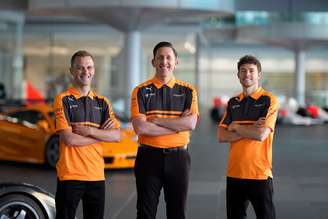 Laurens Vanthoor, James Barclay e Mikkel Jensen para a McLaren