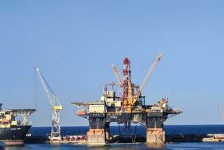 Plataforma da Saipem na Itália