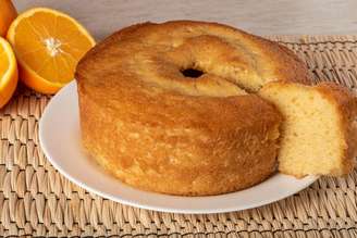 bolo de laranja com iogurte fit.
