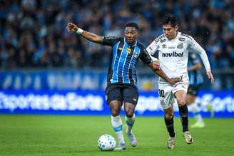 Grêmio bateu o Santos na Arena, em Porto Alegre –