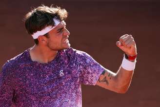 Atleta derrotou Andrea Pellegrino na primeira rodada do Grand Slam